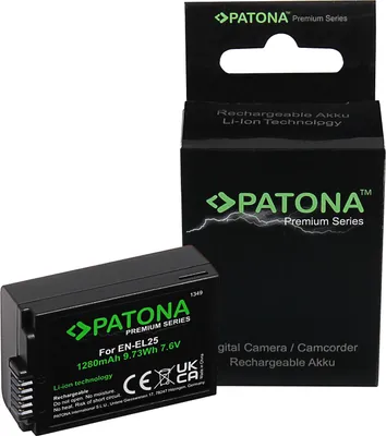 Produktbild von PATONA Premium Akku EN-EL25 kompatibel Nikon Z30 Z50 Zfc
