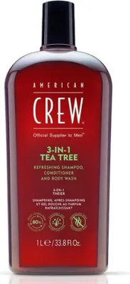 Image de American Crew 3-in-1 Tea Tree 1000 ml