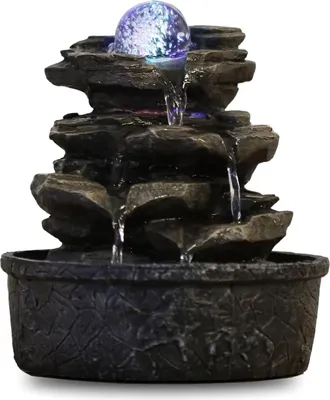 Image de Fontaine de chambre - Innenbrunnen - Tischbrunnen - Wasserornament - Innenbrunnen