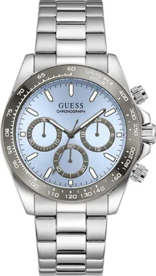 Produktbild von Guess Herren Uhr Armbanduhr ARTHUR GW1058G1 Edelstahl silber