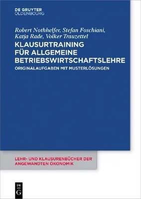 Produktbild von Klausurtraining für allgemeine Betriebswirtschaftslehre