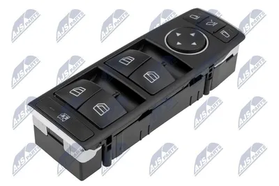 Produktbild von NTY EWS-ME-075 Fensterheberschalter passend für MERCEDES-BENZ C-Klasse Limousine (W204) Vorne Links Fensterheber Schalter