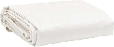 Produktbild von Abdeckplane Weiß 5x6 m 650 g/m²