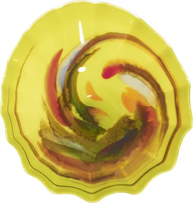 Produktbild von Blüte Gartenflair inkl Stab 25cm gelb