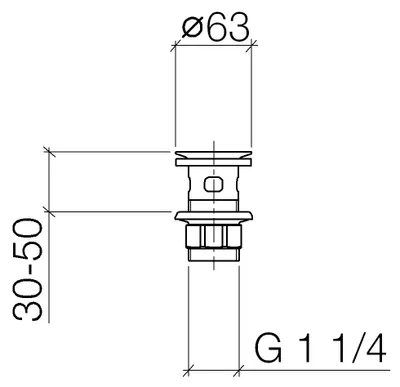Produktbild von Dornbracht 10105970-26 Siebventil SERIENNEUTRAL 10105970 1
