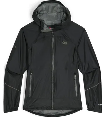 Produktbild von Outdoor Research Damen Jacke Helium Rain Jacket Schwarz XS