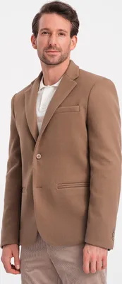 Produktbild von Ombre Clothing Formelle Herrenjacke Orrian hellbraun L