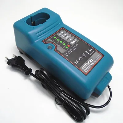 Image de Chargeur rapide pour batterie de rechange Makita 7,2 V 9,6 V 12 V 14,4 V 18 V NI-MH NI-CD Batterie rouge DC1804 DC1414T DC1414F 9100A 9001