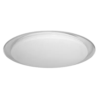 Zdjęcie produktu dla LEDVANCE ORBIS SPARKLE SMART+ WiFi Ø 46cm, ściemnialna lampa sufitowa LED do użytku wewnętrznego, zapierający dech w piersiach efekt brokatu, 24W, regulowana temperatura barwowa od 2700 - 6500K, 2500 lumenów, biały