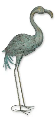 Produktbild von Skulptur Flamingo für Haus und Garten Retro Design Dekoration