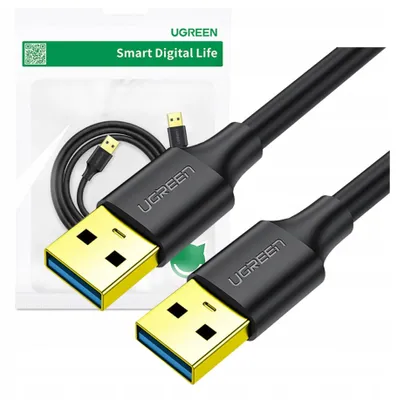 Immagine prodotto di Cavo Usb 3.0 A-A Ugreen Us128 1M (nero)
