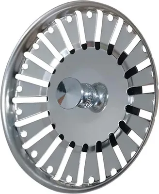 Immagine prodotto di INF Filtro Lavello Cucina Acciaio Inox 84mm - Accessorio Lavello Ottimale