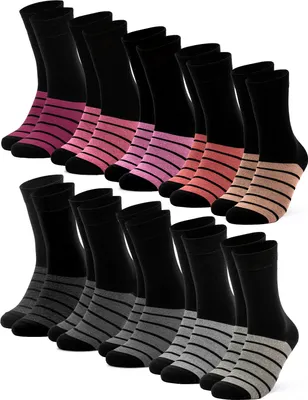 Produktbild von Occulto Damen Farbige Socken 10er Pack (Modell: Laura)