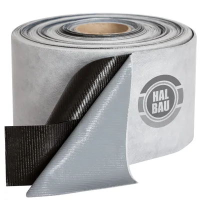 Zdjęcie produktu dla Taśma Uszczelniająca Butylowa Samoklejaca do hydroizolacji 100mm DICHTBAND HALBAU HS04 - 3m
