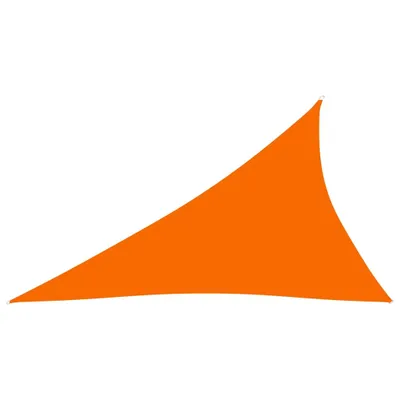 Image de Voile de parasol Tissu Oxford triangulaire 4x5x6,4 m Orange