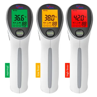 Immagine prodotto di Pulsossimetro medico Promedix PR-870 1,5" HD LED + termometro medico a infrarossi senza contatto Promedix PR-960