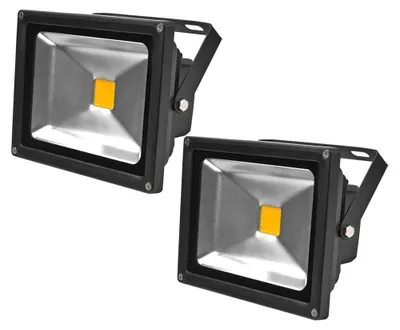 Produktbild von Greenmigo 2pcs LED Strahler 20W Außen IP65 Wasserdicht Warmweiß Fluter Garten