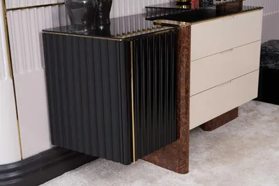 Produktbild von Kommode Kommoden Schrank Modernes Sideboard Schlafzimmer Loft Schlafzimmer