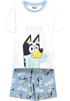 Produktbild von Schlafanzug kurz Bluey Bunt 98 cm