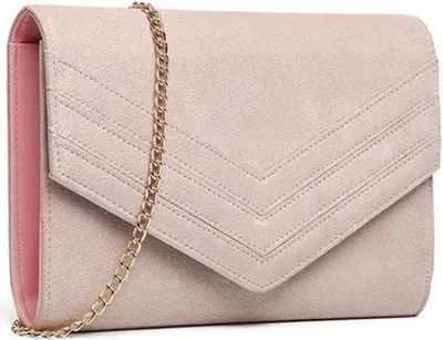 Produktbild von Miss Lulu Damen Clutch Abendtasche mit Kette - Elegant und vielseitig