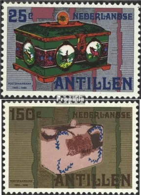 Produktbild von Briefmarken Niederländische Antillen 1980 Mi 415-416 (kompl.Ausg.) postfrisch Postsparkasse