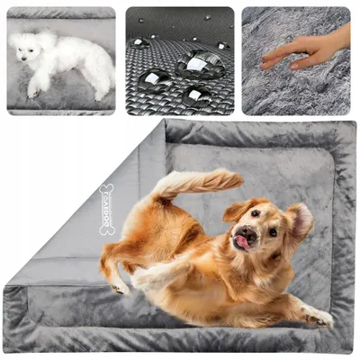 Produktbild von Lovedog XL Hundematte Grau für Hunde 75x120 cm Robust