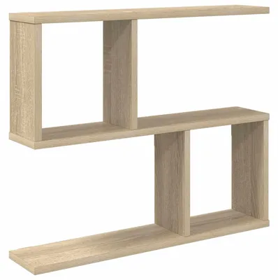 Produktbild von vidaXL Wandregal Sonoma-Eiche 60 x 12 x 50,5 cm Holzwerkstoff