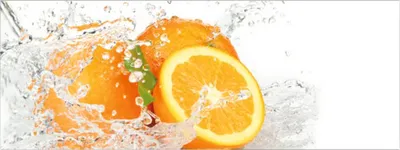 Produktbild von Küchenrückwand mySpotti Profix Aqua-Orange 160 x 60 cm PX-16060-52-HB