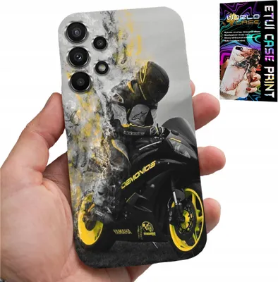 Image de Étui Pour Samsung Galaxy A32 4G - Moto Fan Plusieurs Motifs Au Dos