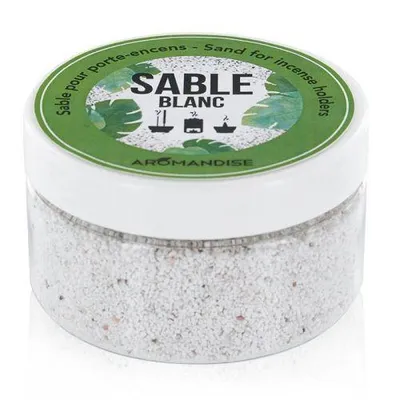 Zdjęcie produktu dla Biały piasek do kadzidełek 100g