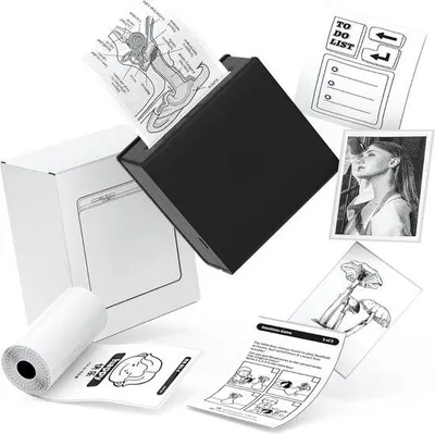 Zdjęcie produktu dla Przenośna miniaturowa drukarka fotograficzna w niewielkim formacie