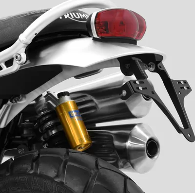Immagine prodotto di ZIEGER Porta targa di base compatibile con Triumph Scrambler 1200 XC