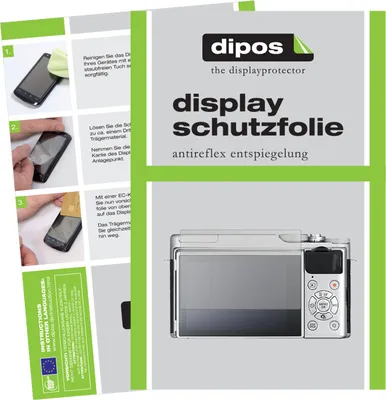Produktbild von 6x Schutzfolie für Fujifilm X-A10 matt Displayschutzfolie Folie Display Schutz dipos