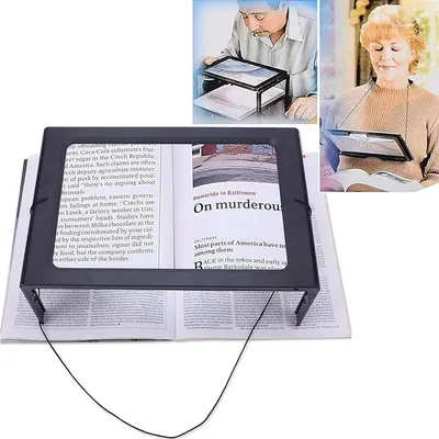 Obrázek produktu pro Lupa s osvětlením, 3x zvětšení