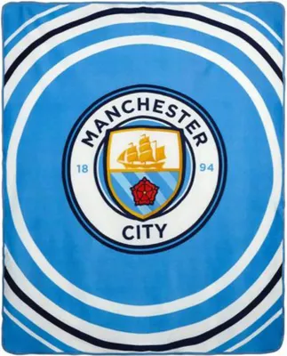 Produktbild von Manchester City FC - Deka, fleece, Pulse BS3091 (jedna veľkosť) (modrá/biela)