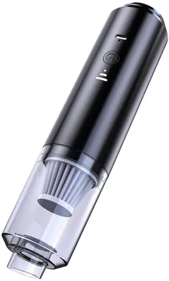 Obrázek produktu pro Bezdrátový mini vysavač, dobíjecí, výkonný, do auta, do domácnosti, do kanceláře, na zvířecí chlupy, černý