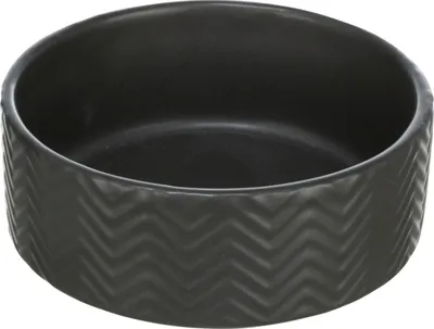 Produktbild von Trixie Keramiknapf schwarz, Maße: Ø 13 cm