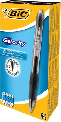 Immagine prodotto di 12 BIC Gelocity Gelschreiber schwarz 0,3 mm