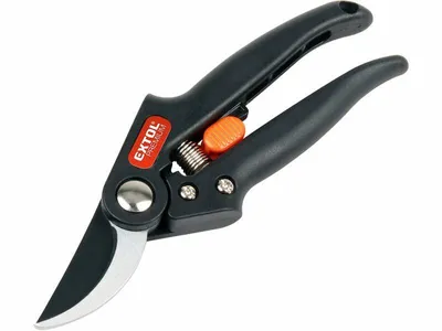 Produktbild von Nůžky zahradnické, 190mm, nylonová rukojeť, na stříhání větví do pr. 20mm