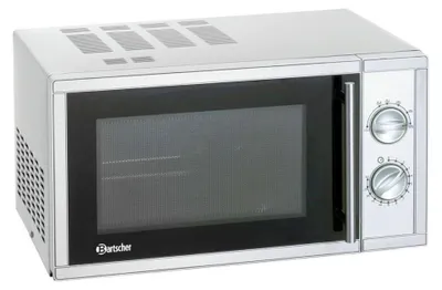 Produktbild von Bartscher 610.836 Apexa Mikrowelle, Edelstahldekor, 900 Watt, 23 l Volumen, 48,3 cm Breite