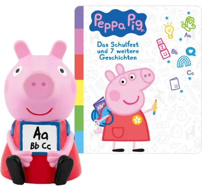 Produktbild von Tonies® Peppa Pig - Das Schulfest und 7 weitere Geschichten [DACH]