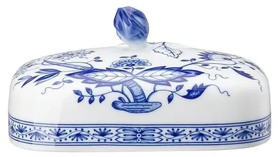 Imagen del producto de Hutschenreuther Butterdose Deckel Blau Zwiebelmuster 02001-720002-15171
