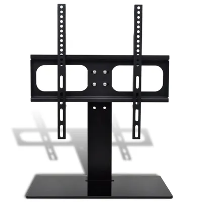 Image de vidaXL Support TV avec socle Fer noir 23" - 55