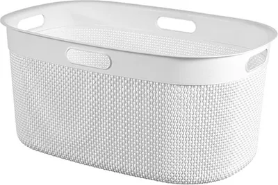 Produktbild von Wäschekorb 45 l. 59 x 39 x H27 cm Weiß - Filo - Curver
