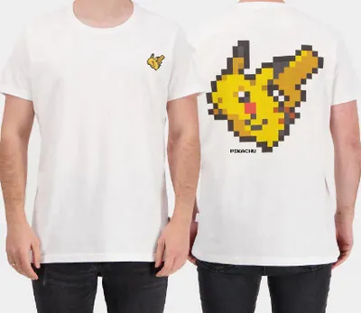 Produktbild von Pokémon - Pixel Pikachu - T-Shirt