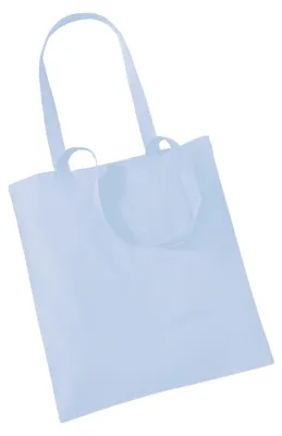 Image de Sac à provisions Westford Mill Promo, 10 litres FK953 (taille unique) (pastel/bleu)