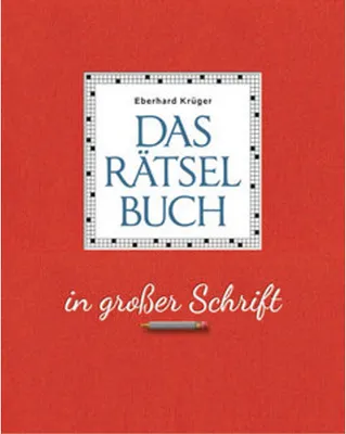 Productafbeelding van Das Rätselbuch in großer Schrift - Geschenkedition