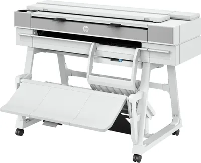 Produktbild von HP Designjet T950 36-Zoll-Multifunktionsdrucker, Thermal Inkjet, 2400 x 1200 DPI, PDF, HP-GL/2, TIFF, JPEG, HP-RTL, CALS G4, URF, Cyan, Mattschwarz, Magenta, Gelb, 2400 x 1200 DPI, 120 pph