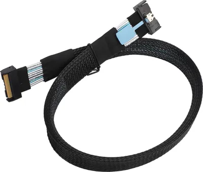 Obrázok produktu pre Kábel MCIO 8i na MCIO 8i Profesionálny kábel PCIE 5.0 74Pin Vysokorýchlostný kábel 32 GT/s MCIO X8 na MCIO X8 pre servery Dátové centrá 19,7in