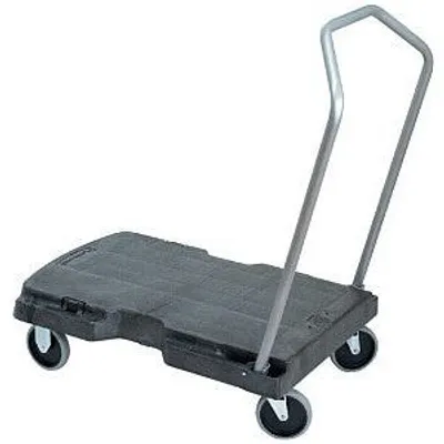 Produktbild von Rubbermaid Transportwagen Triple Trolley grau